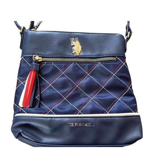 US POLO ASSN Navy Crossbody Bag - Picture 2 of 4